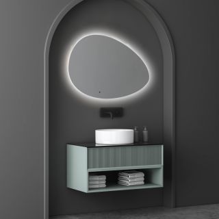 Зеркало с подсветкой ABBER Kontur AG6301SC-0.92 92см